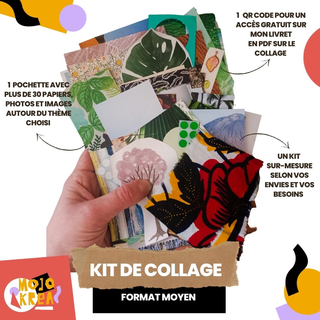 kit de collage moyen format
